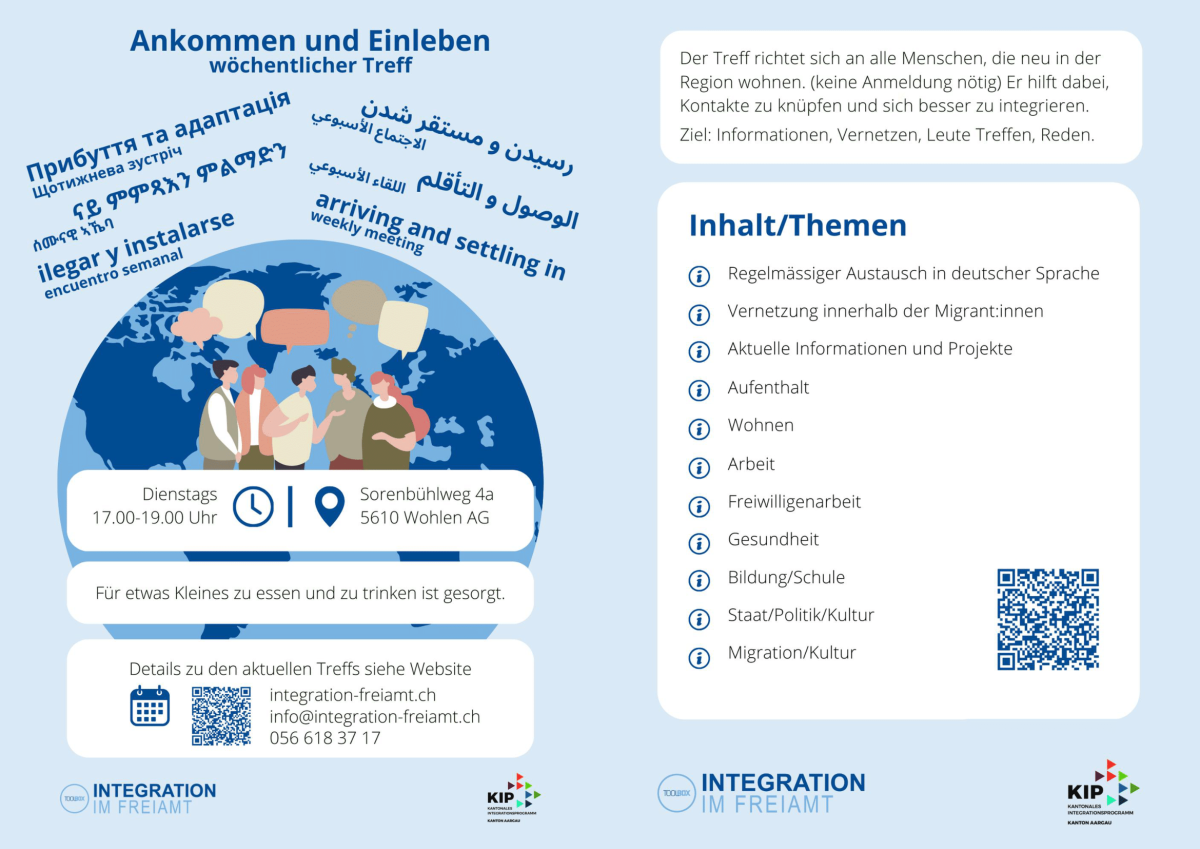 Ankommen und Einleben